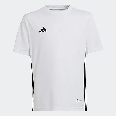 adidas Kids' Tabela 23 Jersey (XS or S, White / Black)