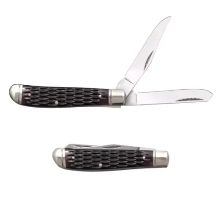 Cold Steel Mini Trapper 2-Blade Compact Pocket Folding Knife