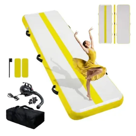 Tuxedo Sailor Inflatable Gymnastics Mat with Electric Pump