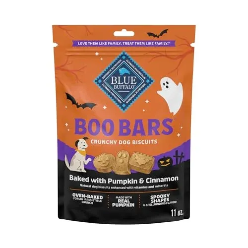 Blue Buffalo Boo Bars Pumpkin & Cinnamon Dog Biscuits