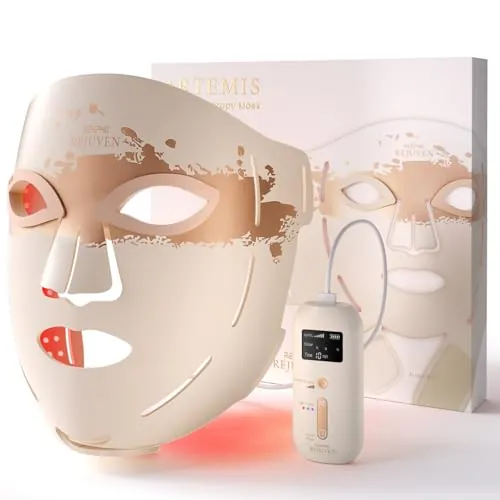 RENPHO Red Light Therapy Mask for Face, 324 LEDs