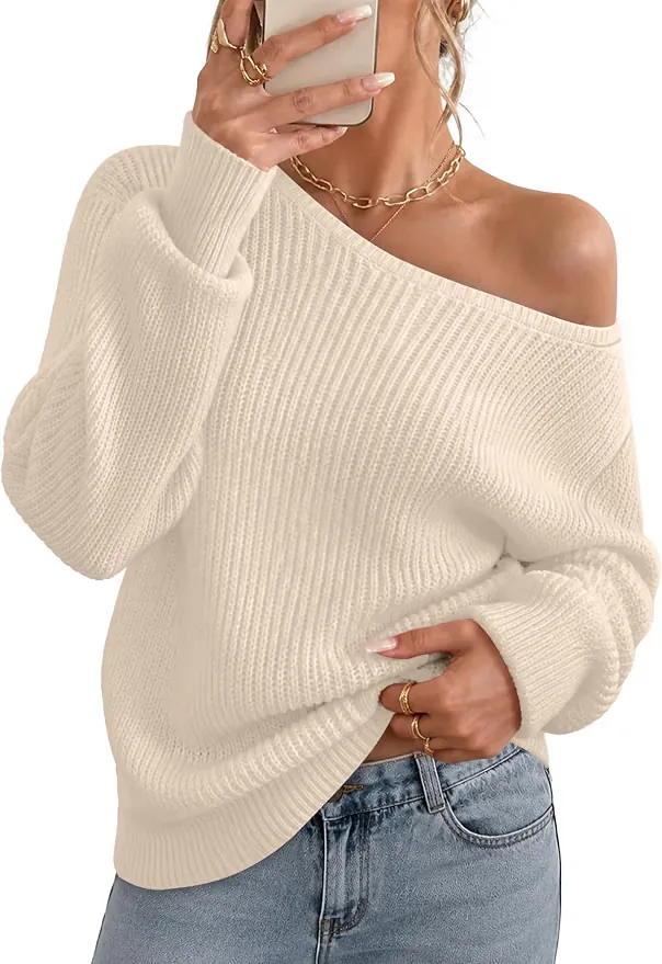 Sipaya Off the Shoulder Sweater