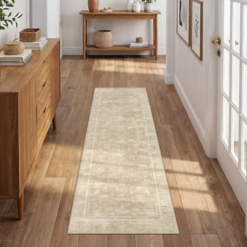 2x6 Machine Washable Runner Rug