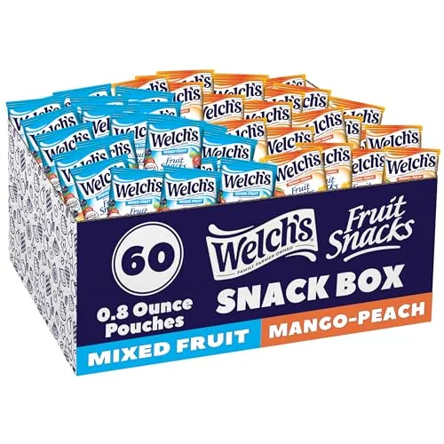 Welch’s Mixed Fruit & Mango Fruit Snacks 60-Count