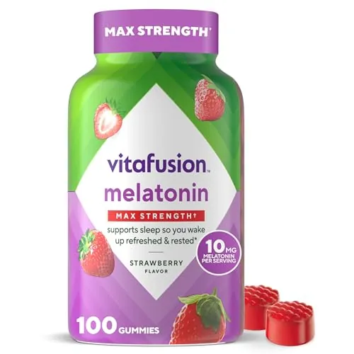 Vitafusion Melatonin Gummies 10mg Per 2 Gummies | 100 Count