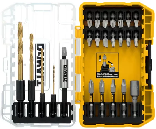 DEWALT TOUGH GRIP Screwdriver Bit Set 27-Piece