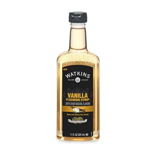 Watkins Vanilla Coffee Flavoring Syrup 11-Oz