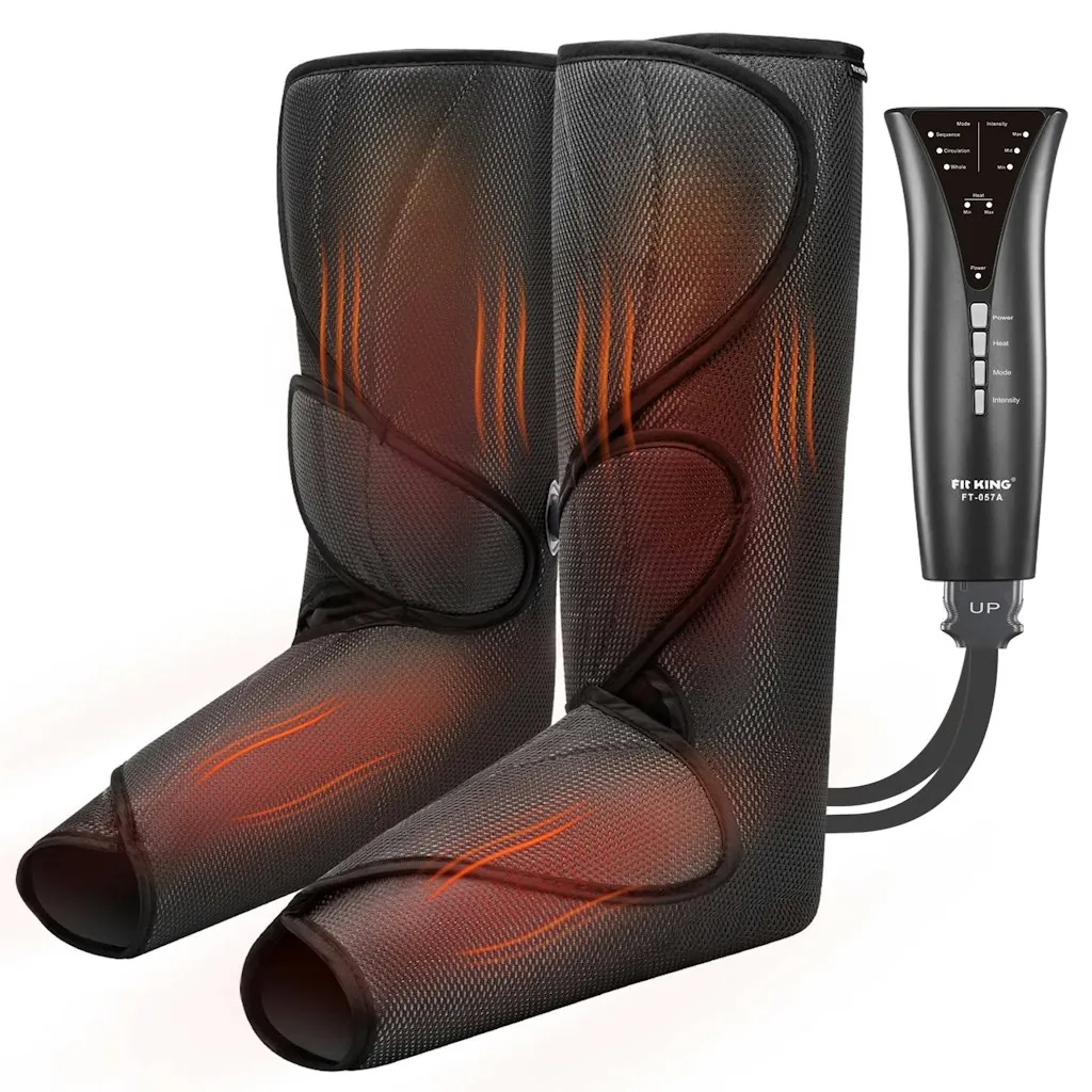 Fit King Air Compression Leg & Foot Massager w/ Heat