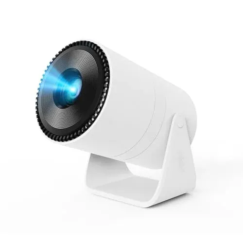 Mini Projector 4K 1080P with Dual Band WIFI6 5G Wireless 5.2 Bluetooth