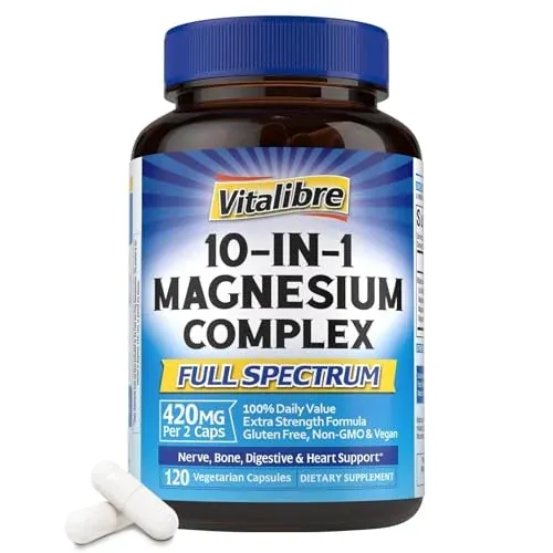 Vitalibre Magnesium Complex 500mg 120 Count
