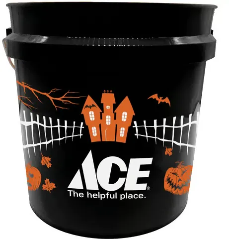 Ace Black Halloween 2 gal Bucket