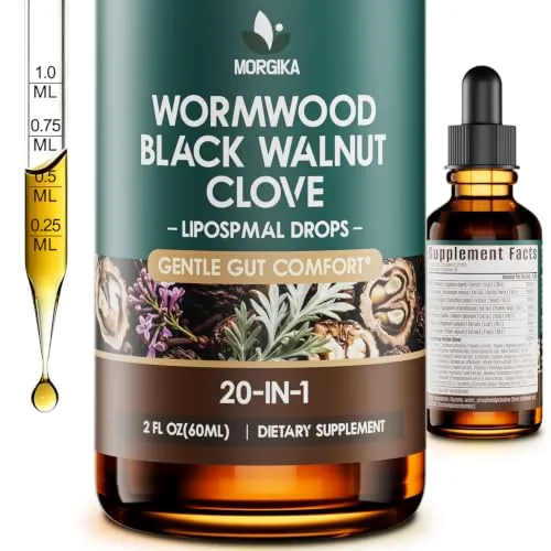 20-in-1 Wormwood Black Walnut Clove Cleanse Drops