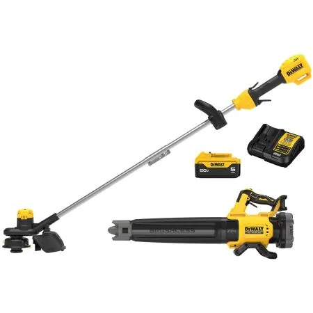 DEWALT 20V MAX Cordless String Trimmer & Brushless Blower Combo Kit