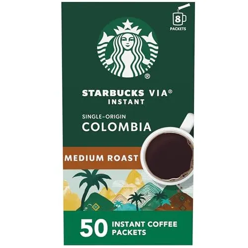 50-Count Starbucks VIA Ready Brew Colombia Coffee