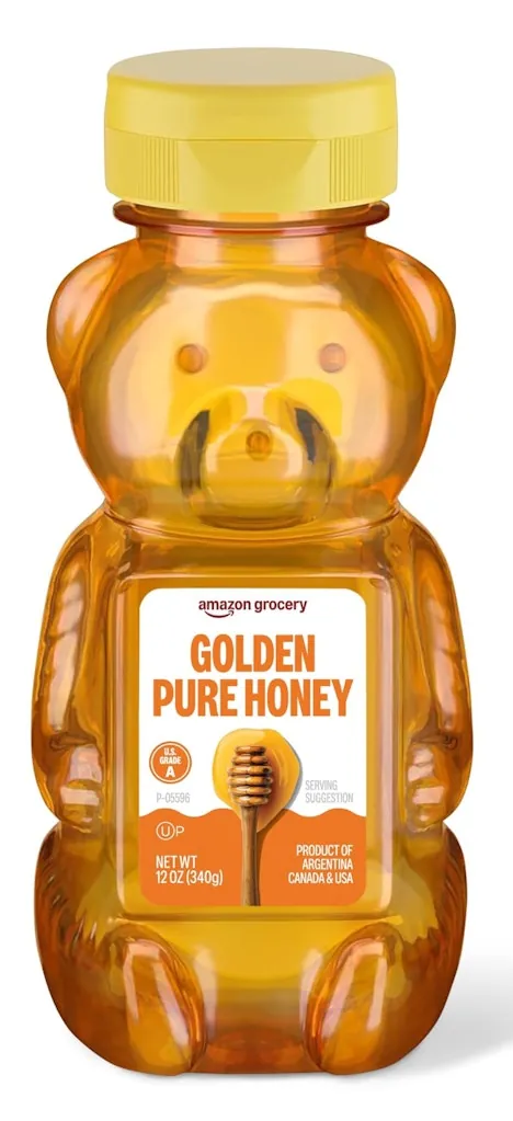 Amazon Grocery Golden Pure Honey 12-oz. Bottle