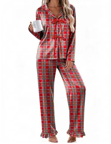 Ekouaer Silk Pajamas