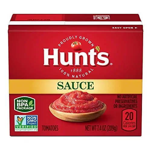 Hunt’s Tomato Sauce 7.4 oz. Carton (Pack of 24)