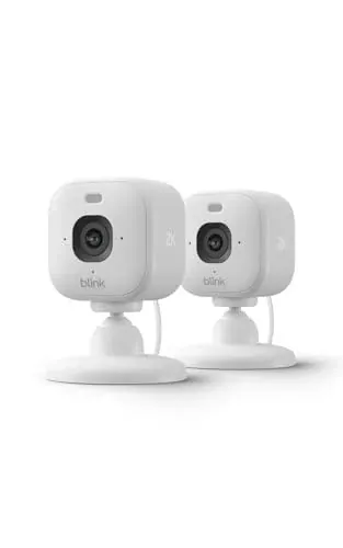 Blink Mini 2K+ Indoor Security Camera 2-Pack
