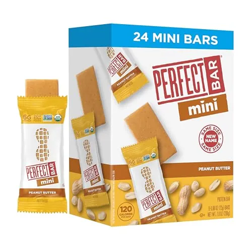 Perfect Bar Mini Protein Bars Peanut Butter 24-Count 0.88-Oz