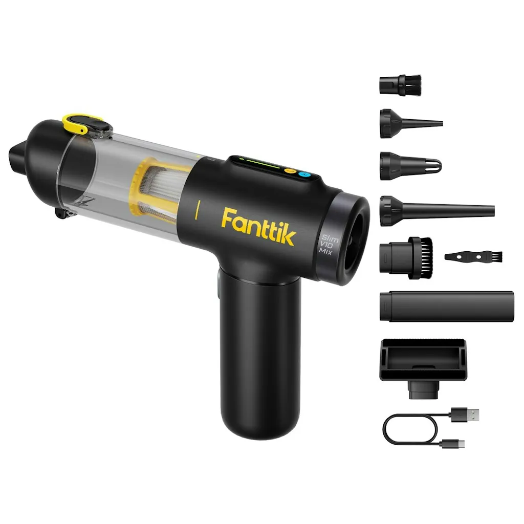 Fanttik Slim V10 Mix Cordless Car Vacuum & Air Duster