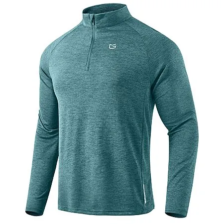 G Gradual Men's Long-Sleeve Quarter-Zip Running Shirt (various)