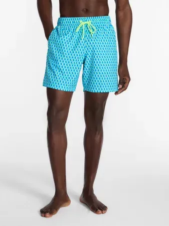 George Men's Novelty with UPF 50+ 7" Inseam Swim Trunks