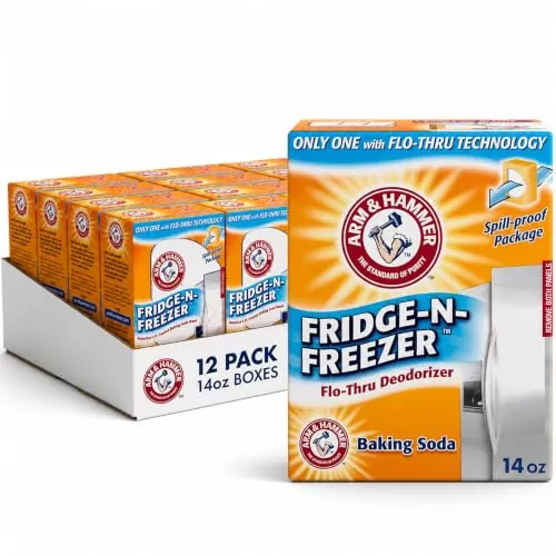 Arm and Hammer Baking Soda Fridge-n-Freezer Odor Absorber 12-Pack 14-Oz