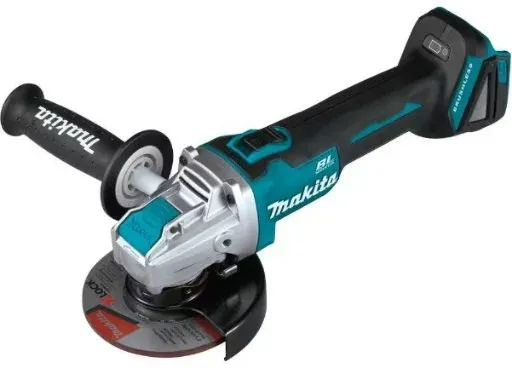 Makita 18V LXT Lithium-Ion Brushless Cordless 4-1/2 in. /5 in. X-LOCK Angle Grinder with AFT, Tool Only