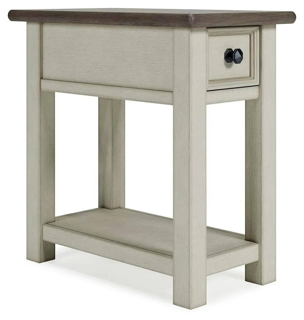 Signature Design by Ashley Bolanburg Farmhouse End Table
