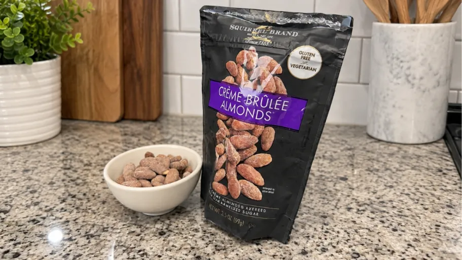 Squirrel Brand Crème Brûlée Almonds 3.5oz