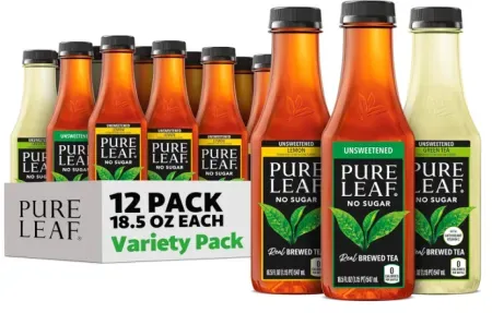 12-Count 18.5oz Pure Leaf Real Brewed Iced Tea