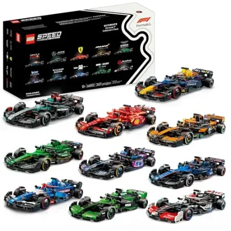 2601-Piece LEGO Speed Champions Ultimate Formula 1 Collector's Pack