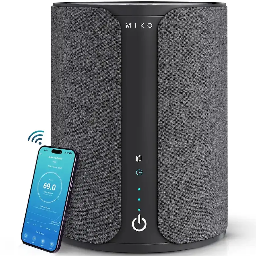 Miko Ibuki 2.0 Smart Air Purifier w/ H13 HEPA Filter