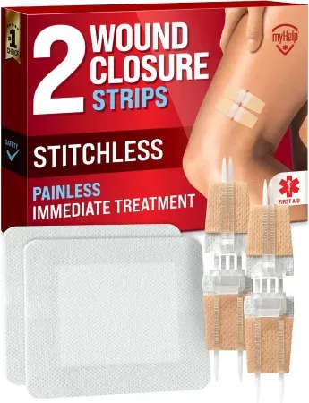 2-Pack MyHelp Emergency Wound Closure Strip Laceration Kit