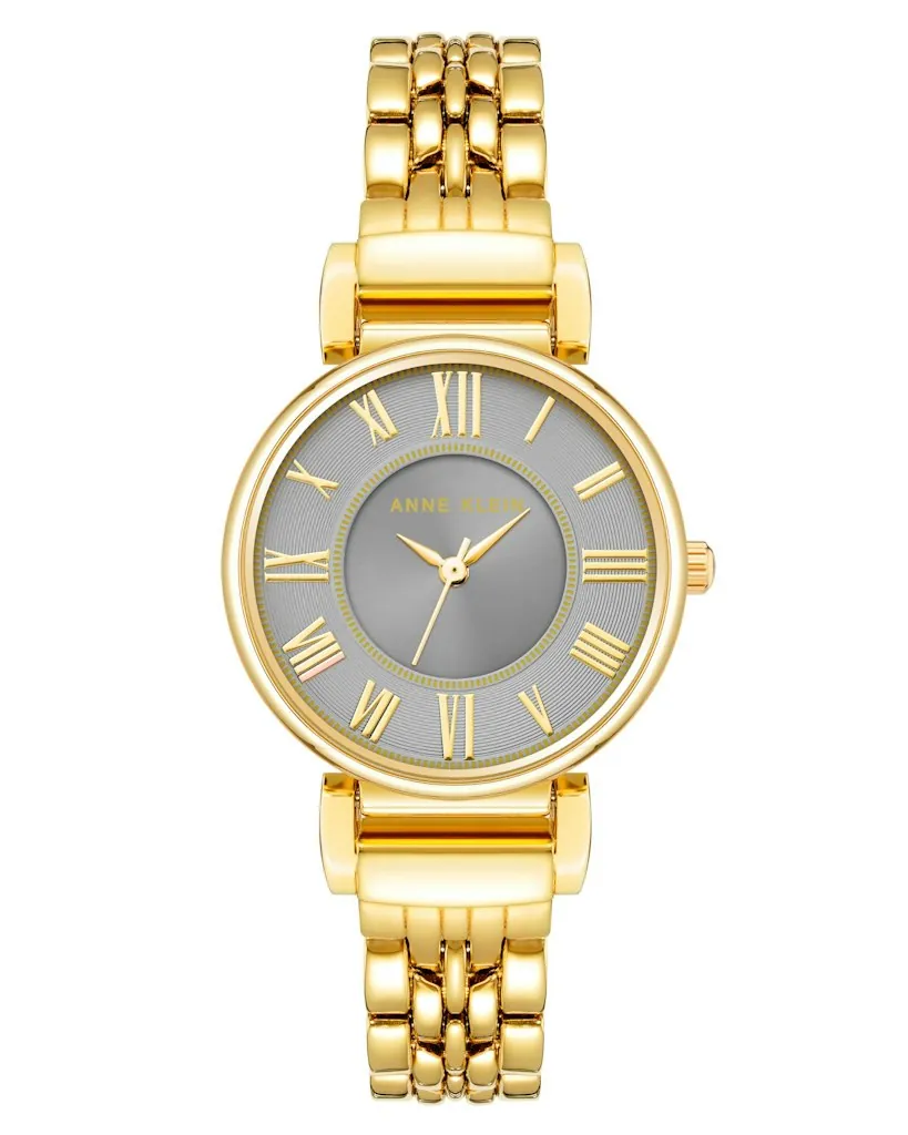 Anne Klein Women's Gold-Tone Bracelet Watch