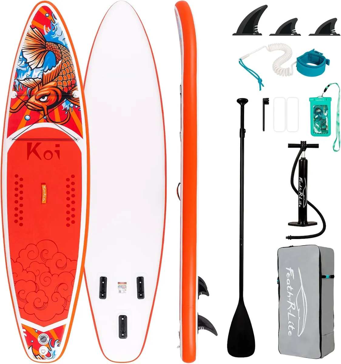 FEATH-R-LITE Inflatable Stand Up Paddle Board