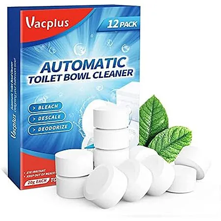 12-pk Vacplus Toilet Bowl Cleaner Tablets
