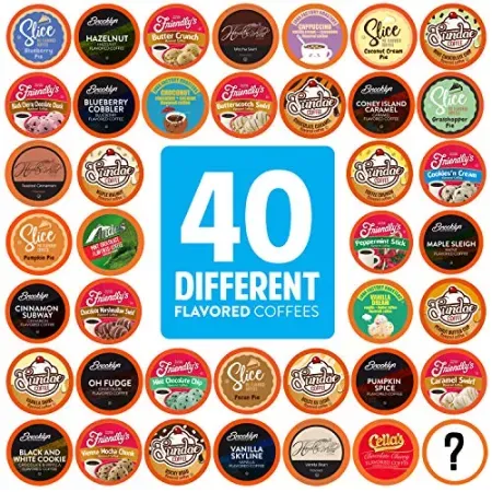 40-Count Two Rivers Flavored Coffee K-Cup Pods (Variety Pack)