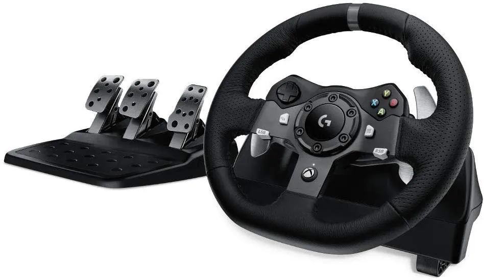 Logitech G920 Driving Force Racing Wheel and Floor Pedals