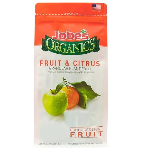 Jobe’s Organics Granular Garden Fertilizer (Fruit & Citrus) 4-lb Bag