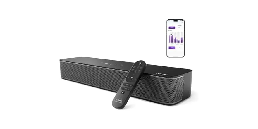 ULTIMEA 2.1ch Compact Sound Bar with Built-in Subwoofer 120W (Refurbished)