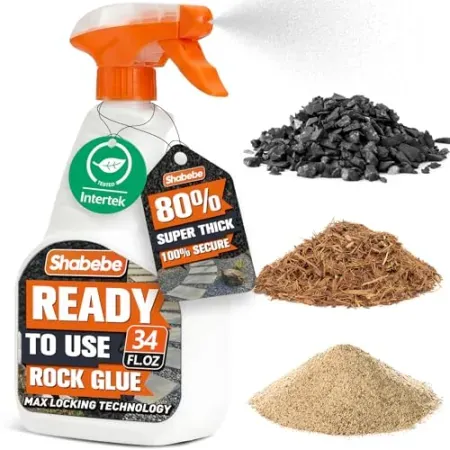 34oz Shabebe Rock Glue with Sprayer