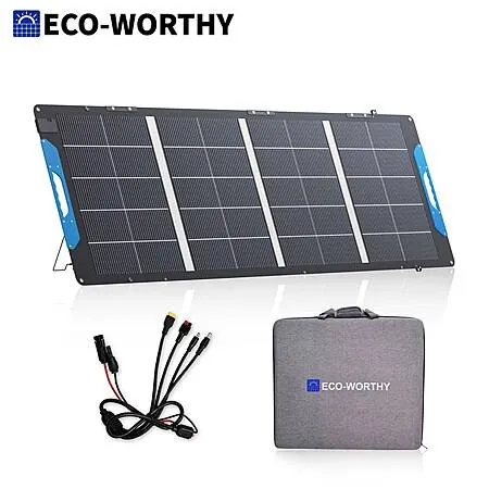 ECO-WORTHY 200W Bifacial Portable Solar Panel For RVs, Camping, & Travel