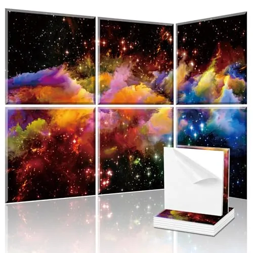 Zylithic Decorative Acoustic Wall Panels - 6 Pack