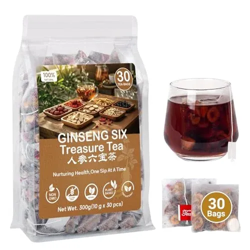 Ginseng Ten Treasures Kidney Tea - 25 Bags