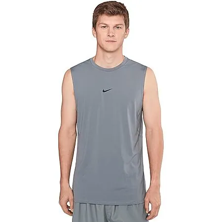 Nike Men's Pro Dri-FIT Slim Sleeveless Top (Smoke Grey/Black)
