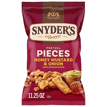 11.25-Oz Snyder's of Hanover Pretzel Pieces (Honey Mustard & Onion)