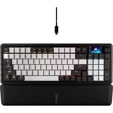 Corsair Vanguard 96% RGB Wired MLX Mechanical Gaming Keyboard + Elgato Mini Deck