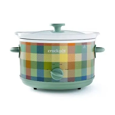 Crock-Pot 4.5-qt. Manual Slow Cooker & Roaster in Plaid