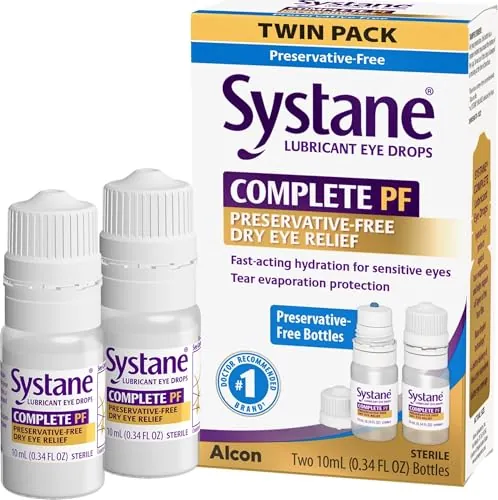 SYSTANE PF Complete Preservative Free Dry Eye Drops 2-Pack